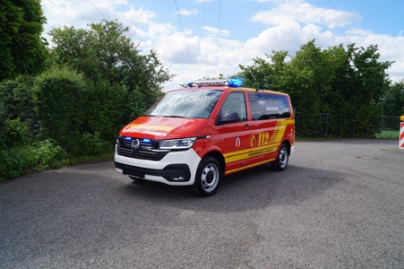 HvO Fahrzeug - Leinach, Ort/Kunde: Freiwillige Feuerwehr Unterleinach e.V., Fahrzeug:VW T6.1, Typ: MZF-MTW-MTF - HENSEL Fahrzeugbau - Auslieferung Kundenfahrzeug