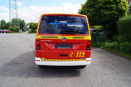 HvO Fahrzeug - Leinach, Ort/Kunde: Freiwillige Feuerwehr Unterleinach e.V., Fahrzeug:VW T6.1, Typ: MZF-MTW-MTF