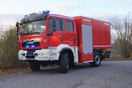 GW-L2 - Au im Breisgau, Ort/Kunde: Freiwillige Feuerwehr Au im Breisgau, Fahrzeug:MAN TGM 18.340, Typ: GW-L2 - HENSEL Fahrzeugbau - Auslieferung Kundenfahrzeug