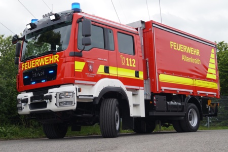Versorgungs -LKW - Altenkreith, Ort/Kunde: Freiwillige Feuerwehr Altenkreith, Fahrzeug:MAN TGM, Typ: Versorgungs-LKW - HENSEL Fahrzeugbau - Auslieferung Kundenfahrzeug
