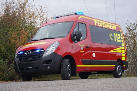 MTW Hohndorf, Ort/Kunde: Feuerwehr Hohndorf, Fahrzeug:Opel Movano Kombi L2 H2, Typ: MZF-MTW-MTF - HENSEL Fahrzeugbau - Auslieferung Kundenfahrzeug