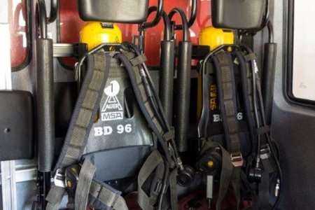 PA-Sitzgestelle & Beleuchtung nachrüsten - Niederdorf, Detailansicht