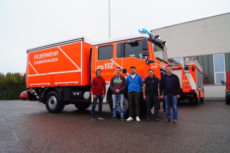 HENSEL Fahrzeugbau Auslieferungsfoto