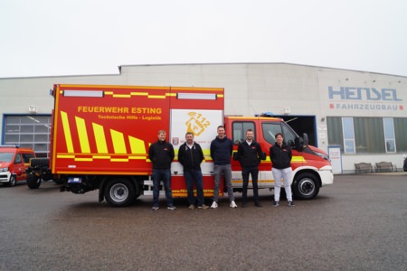 HENSEL Fahrzeugbau Auslieferungsfoto