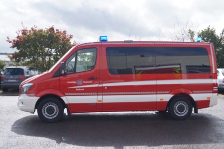HENSEL Fahrzeugbau Auslieferungsfoto