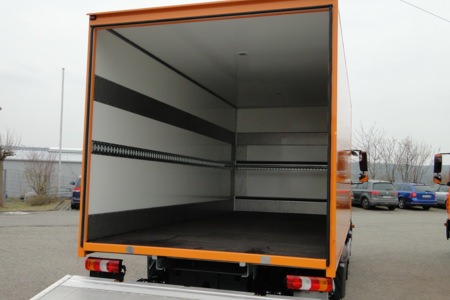 HENSEL Fahrzeugbau - Kofferaufbau - Rösner Backstube, Kunde: Rösner Backstube