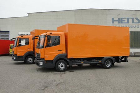 HENSEL Fahrzeugbau - Kofferaufbau - Rösner Backstube, Kunde: Rösner Backstube