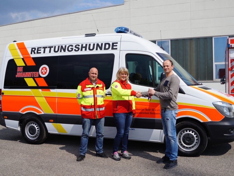HENSEL Fahrzeugbau - GW-Hund - Johanniter Landsberg, Kunde: Johanniter-Unfall-Hilfe e.V.