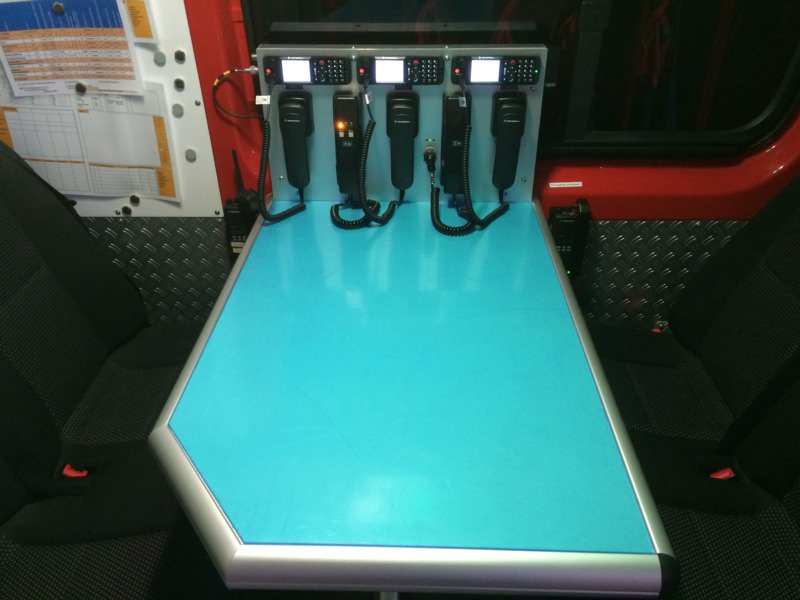 HENSEL Fahrzeugbau - Nachrüstung Digitalfunk MZF / ELW - Grafenrheinfeld, Kunde: Grafenrheinfeld