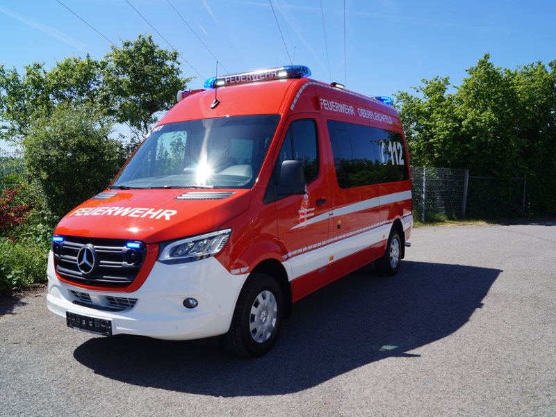 MTW - Oberpleichfeld, Ort/Kunde: Gemeinde Oberpleichfeld, Fahrzeug: MB Sprinter 317 cdi HD, Typ: MZF-MTW-MTF - HENSEL Fahrzeugbau - Auslieferung Kundenfahrzeug