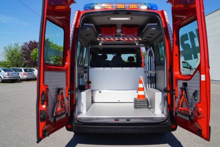 MTW Opel Movano (verkauft), Detailansicht