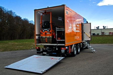 Werkstattwagen - Deiser Bau, Detailansicht