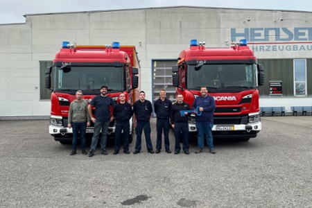 Abrollbehälter Logistik - Heraeus Hanau WF, Detailansicht