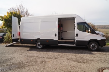 Erdaushub Wagen Marktheidenfeld, Detailansicht