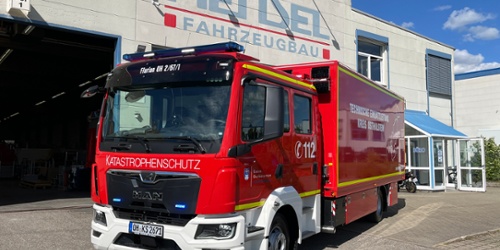 GW-L1 - Kreis Ostholstein, Ort/Kunde: Kreis Ostholstein, Fahrzeug: MAN TGL 12.250, Typ: GW-L1 - HENSEL Fahrzeugbau - Auslieferung Kundenfahrzeug
