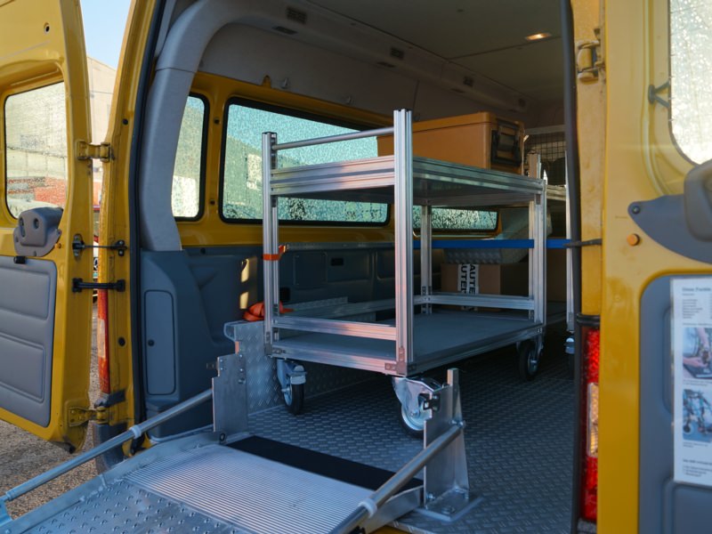 HENSEL Fahrzeugbau - Ausbau zum Essentransporter - St. Josefs-Stiftung, Kunde: St. Josefs-Stiftung gGmbH