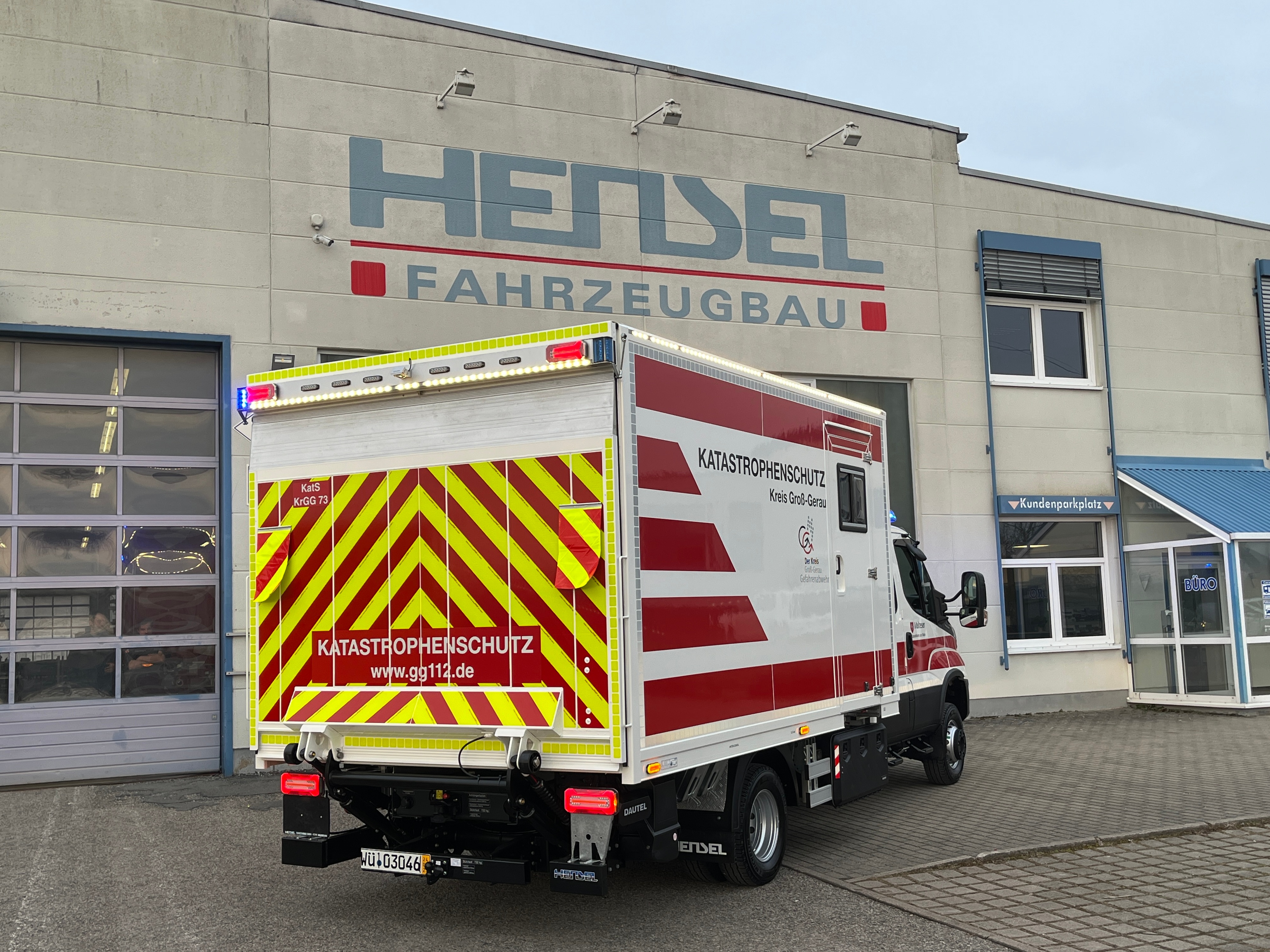 HENSEL Fahrzeugbau Auslieferungsfoto