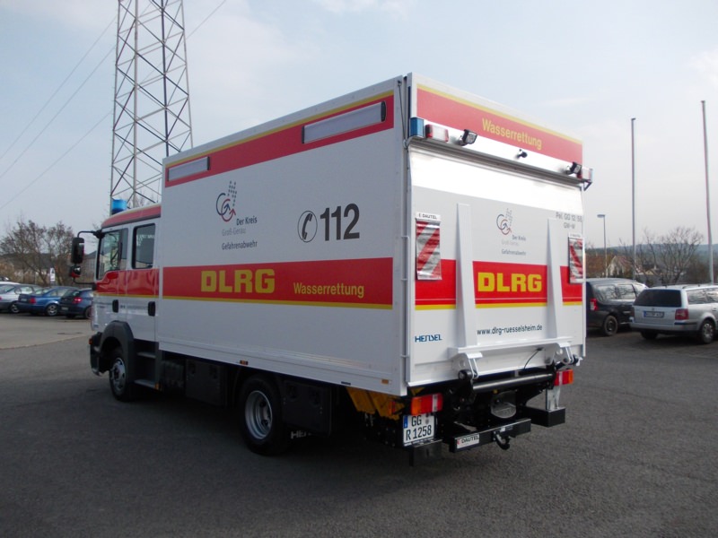 HENSEL Fahrzeugbau - GW-W - DLRG Rüsselsheim, Kunde: DLRG Bezirk Rüsselsheim