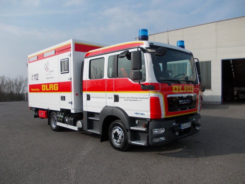 HENSEL Fahrzeugbau - GW-W - DLRG Rüsselsheim, Kunde: DLRG Bezirk Rüsselsheim