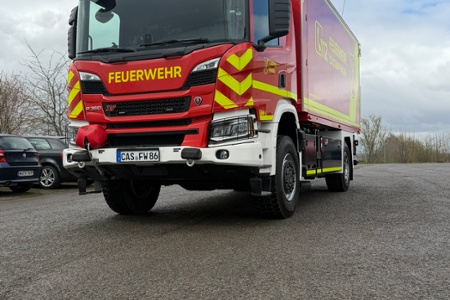 GW-L - Castrop-Rauxel, Location/customer: Stadtverwaltung Castrop-Rauxel, Chassis: SCANIA P360B4x4HA, Type: GW-L1 - HENSEL Fahrzeugbau - delivered customer vehicle