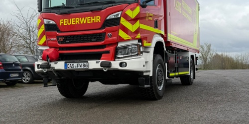 GW-L - Castrop-Rauxel, Ort/Kunde: Stadtverwaltung Castrop-Rauxel, Fahrzeug: SCANIA P360B4x4HA, Typ: GW-L1 - HENSEL Fahrzeugbau - Auslieferung Kundenfahrzeug