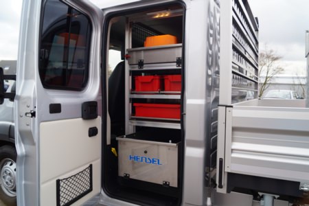 Ausbau Mannschaftsraum - Väth Recycling von HENSEL Fahrzeugbau