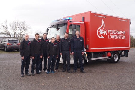 Umbau zum GW-T - Freiwillige Feuerwehr Löwenstein, Detailansicht