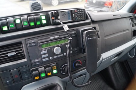 Einbau Digitalfunk - Kirchheim, Detailansicht