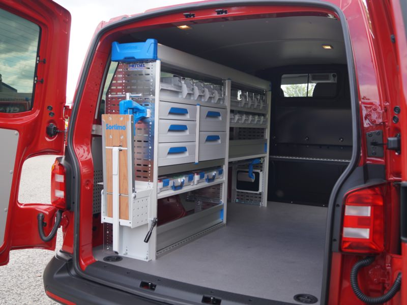 HENSEL Fahrzeugbau - Sortimo Ausbau - Fa. Dernbach, Remlingen, Kunde: Dernbach