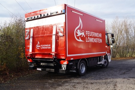 HENSEL Fahrzeugbau Auslieferungsfoto