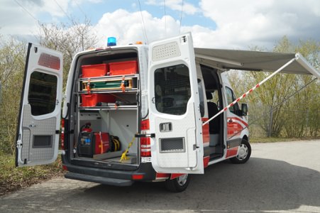 Einsatzleit-Drohnenfahrzeug (verkauft) von HENSEL Fahrzeugbau
