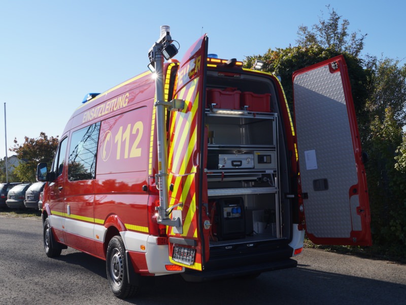 HENSEL Fahrzeugbau Auslieferungsfoto