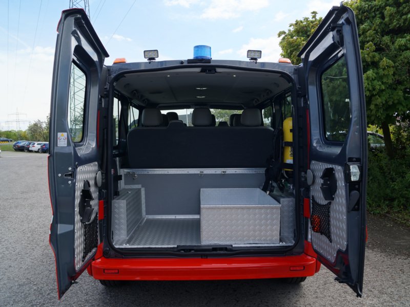 HENSEL Fahrzeugbau - Umbau MTW - Steinmark, Kunde: Steinmark