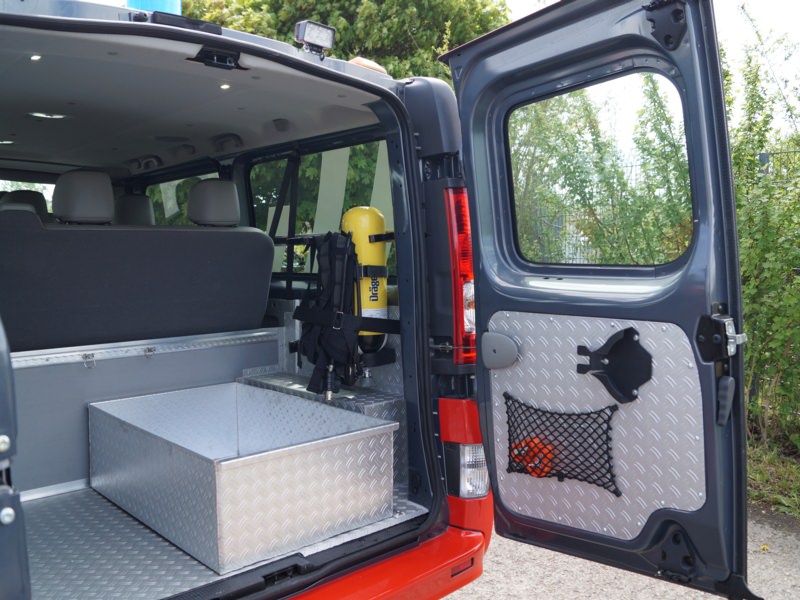HENSEL Fahrzeugbau - Umbau MTW - Steinmark, Kunde: Steinmark