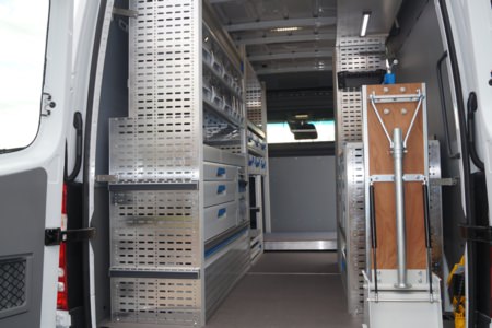 HENSEL Fahrzeugbau - Sortimo Ausbau - Mainfranken Netze Würzburg, Kunde: Mainfranken Netze Würzburg