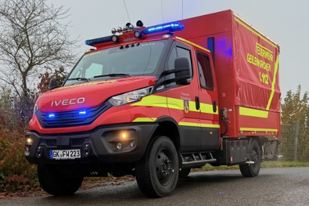GW-L1 - Geilenkirchen, Location/customer: Stadt Geilenkirchen, Chassis: IVECO Daily 70S18H 4x4 R4175 Single, Type: GW-L1 - HENSEL Fahrzeugbau - delivered customer vehicle