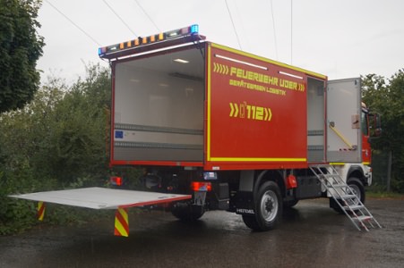 HENSEL Fahrzeugbau Auslieferungsfoto