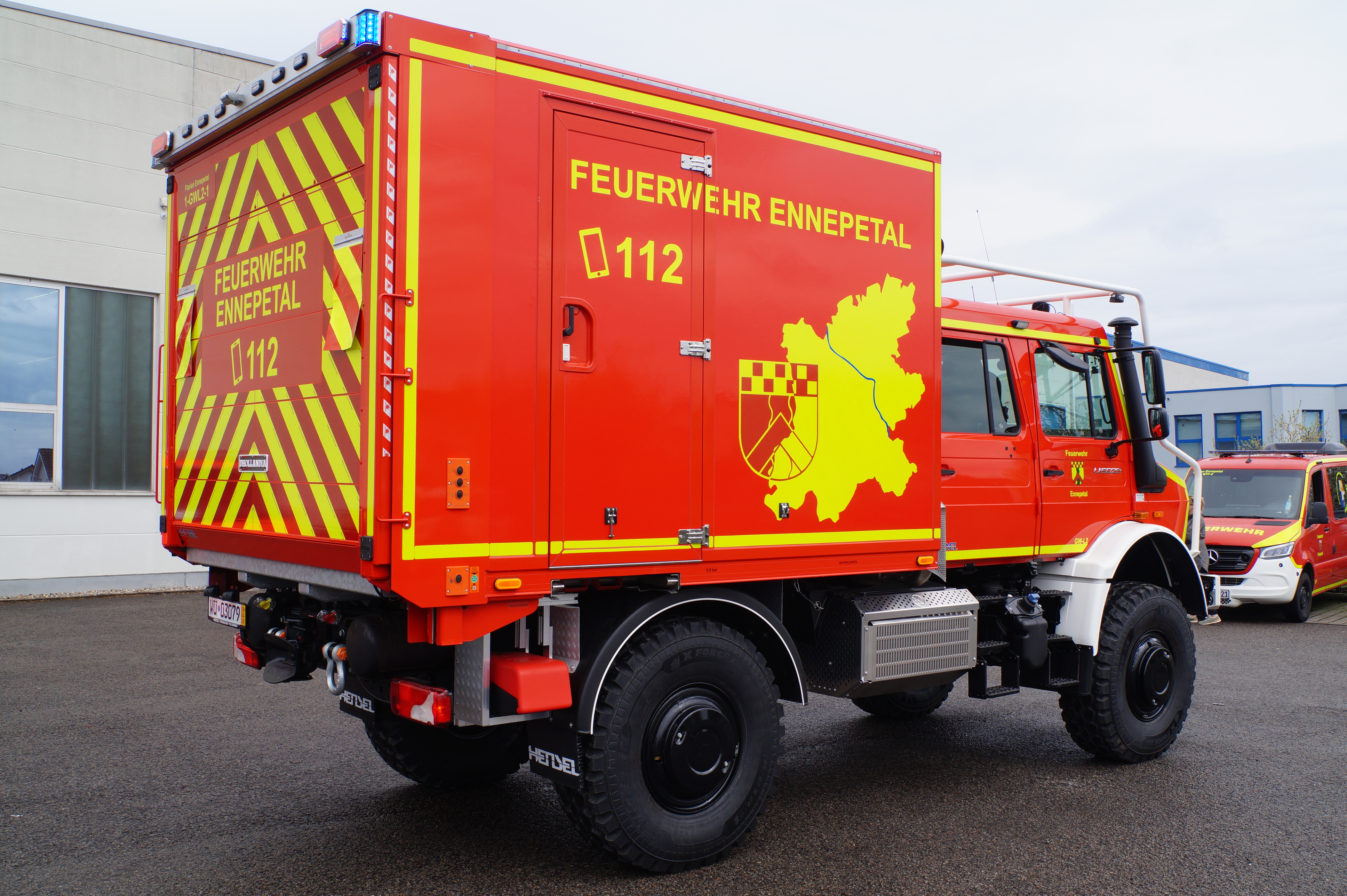 HENSEL Fahrzeugbau Auslieferungsfoto