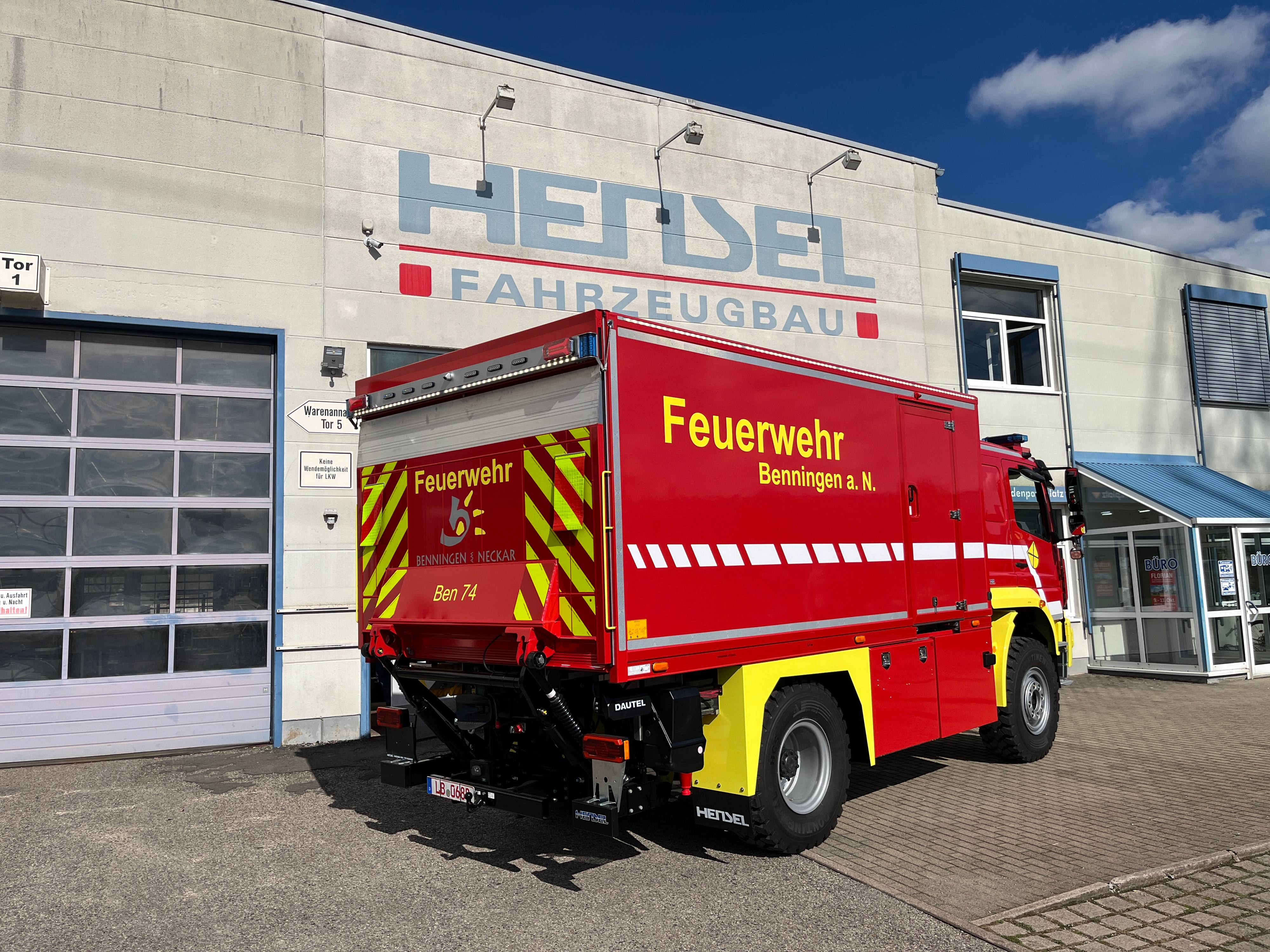 HENSEL Fahrzeugbau - GW-T - Benningen am Neckar, Kunde: Gemeinde Benningen am Neckar