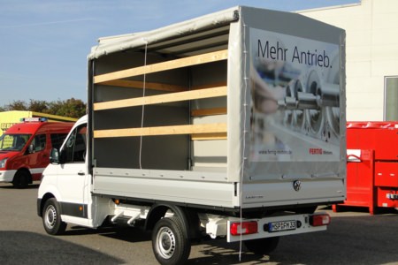 Plane - Spriegelaufbau - Hettinger Autohaus MAR, Detailansicht