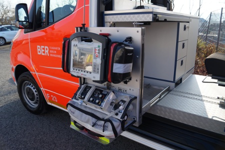 GW-RettMat - Berlin Airport Schönefeld, Detailansicht