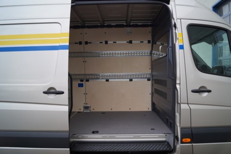 Ladungssicherung - Fa. Pfister & Pfrang, Detailansicht