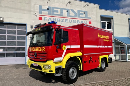 GW-T - Benningen am Neckar, Ort/Kunde: Gemeinde Benningen am Neckar, Fahrzeug: MB ATEGO 1430 AF 4x4, Typ: GW-T - HENSEL Fahrzeugbau - Auslieferung Kundenfahrzeug
