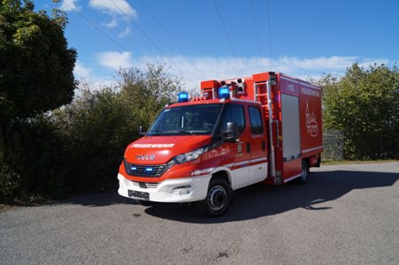 TSF-L Konnersreuth, Ort/Kunde: Markt Konnersreuth, Fahrzeug: IVECO Daily, Typ: TSF-Logistik - HENSEL Fahrzeugbau - Auslieferung Kundenfahrzeug