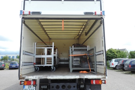 Umbau zum GW-L1 - BRK Ingolstadt, Detailansicht