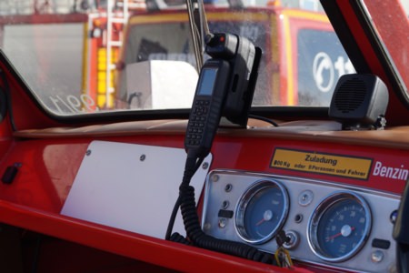 Einbau Digitalfunk MZF / KdoW / LF8 / K-Boot - Frickenhausen, Detailansicht