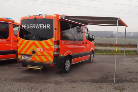 HENSEL Fahrzeugbau - 2x ELW1 Sprinter - Berlin Airport Schönefeld, Kunde: Flughafen Berlin Brandenburg GmbH