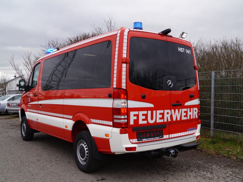 HENSEL Fahrzeugbau Auslieferungsfoto