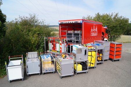 HENSEL Fahrzeugbau - GW-L mit Kran Merseburg Saalekreis, Kunde: Stadt Merseburg