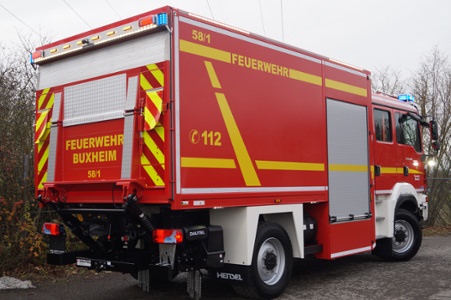 HENSEL Fahrzeugbau Auslieferungsfoto